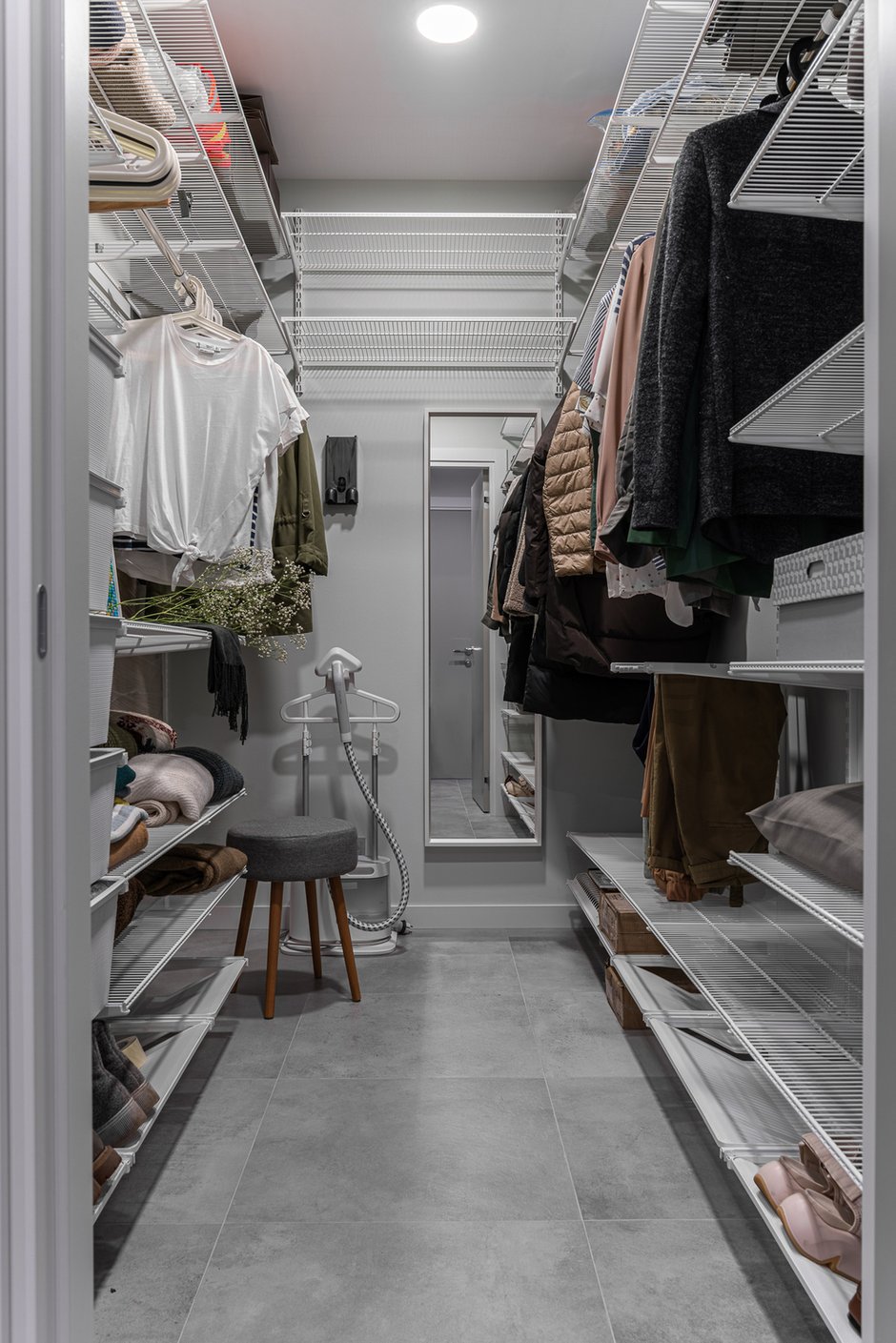 Фотография: Гардеробная в стиле Современный, Квартира, Проект недели, Санкт-Петербург, 2 комнаты, 40-60 метров, Кристина Чемелова – фото на INMYROOM