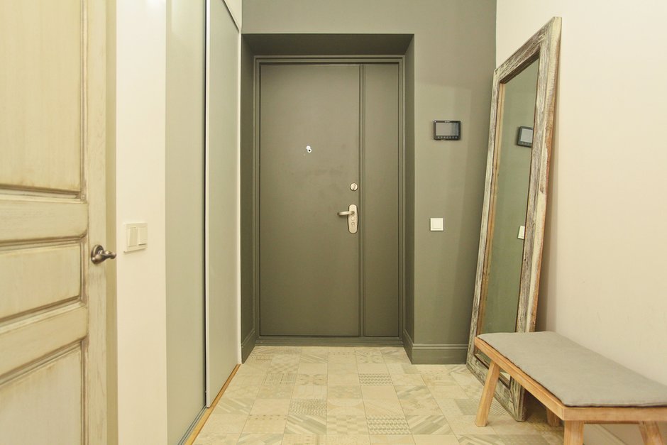 Фотография:  в стиле , Классический, Скандинавский, Квартира, Проект недели, Бежевый, Серый, ИКЕА, Екатерина Корчинова, Сталинка – фото на INMYROOM