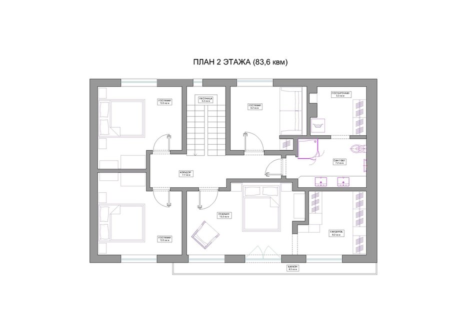 Фотография: Планировки в стиле , Дом, Россия, Artemide, Vitra, IKEA, Проект недели, Ideal Lux, Hansgrohe, Tikkurila, Quickstep, Bosсh, Boras Tapeter, Бурцево, Sharp, Parador, Stroeher, Анна Жемерева, П-образная кухня – фото на INMYROOM