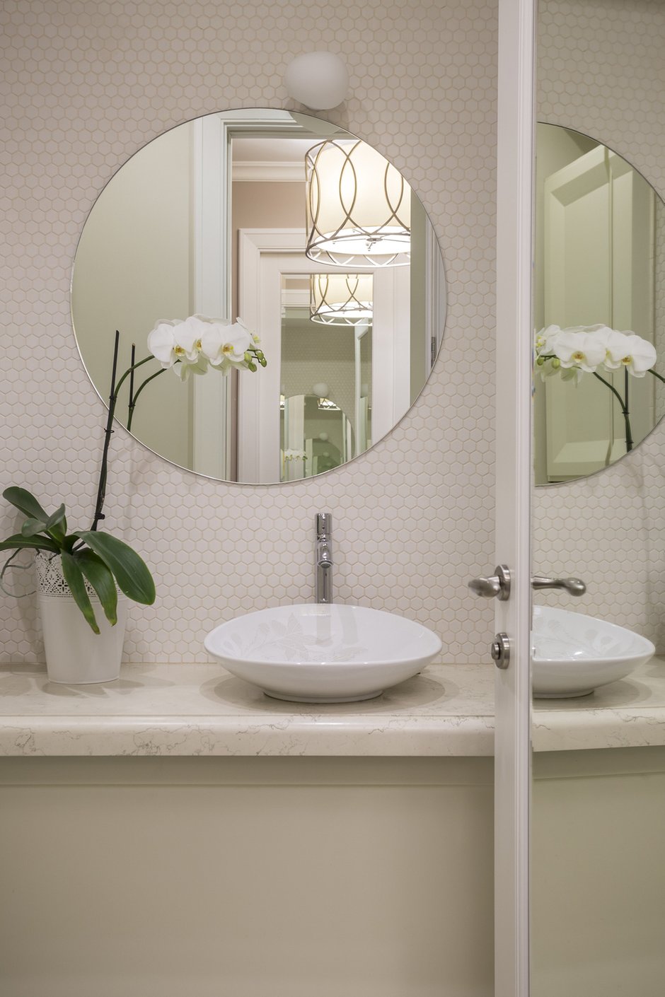 Фотография: Ванная в стиле Современный, Эклектика, Квартира, Проект недели, Москва, Михаил Свистунов, Монолитный дом, 4 и больше, Более 90 метров – фото на INMYROOM