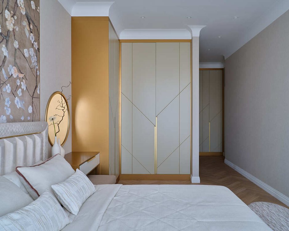 Фотография: Спальня в стиле Современный, Классический, Эклектика, Квартира, Проект дня, Казахстан, 4 и больше, Более 90 метров, Алматы, Raw Space Design, Полина Кравцова – фото на INMYROOM