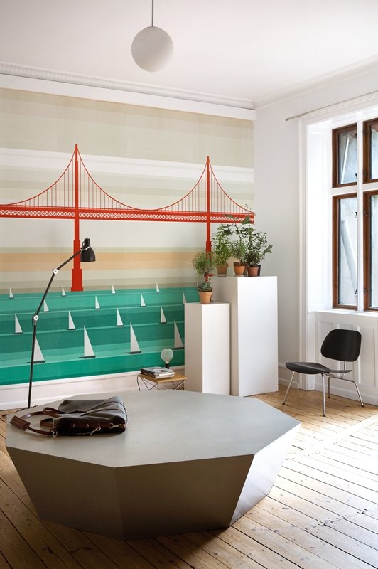 Фотография:  в стиле Современный, Карта покупок, Индустрия, Фотообои – фото на INMYROOM