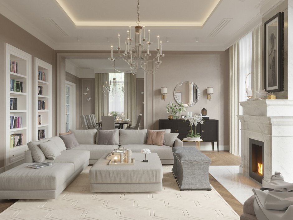 Фотография: Гостиная в стиле Современный, – фото на INMYROOM