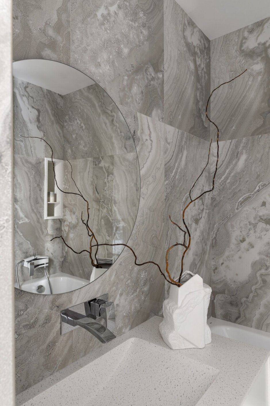 Фотография:  в стиле , Современный, Квартира, Проект дня, Казахстан, 2 комнаты, 60-90 метров, Алматы, Марина Сапунова – фото на INMYROOM