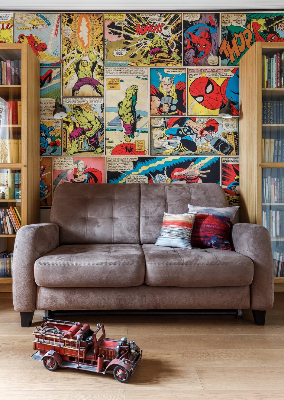 Фотография: Детская в стиле Современный, Квартира, Проект дня, Москва, NW-Interior, Монолитный дом, 4 и больше, Более 90 метров – фото на INMYROOM