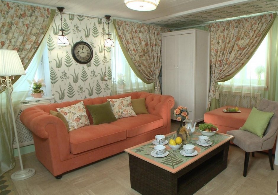 Фотография:  в стиле , Гостиная, Россия, Garda Decor, NEW LOOK, Дача, Бежевый, Коричневый, Подмосковье, Дом и дача, Фазенда, ENS Group, Home Melody, Luminarc, Maytoni, Bironi, Fabio Home, гостиная с камином, «Веренд-Дизайн», Terra Fiori, «Дом Мебели», O-Design, как оформить гостиную на даче, интерьер гостиной на даче – фото на INMYROOM