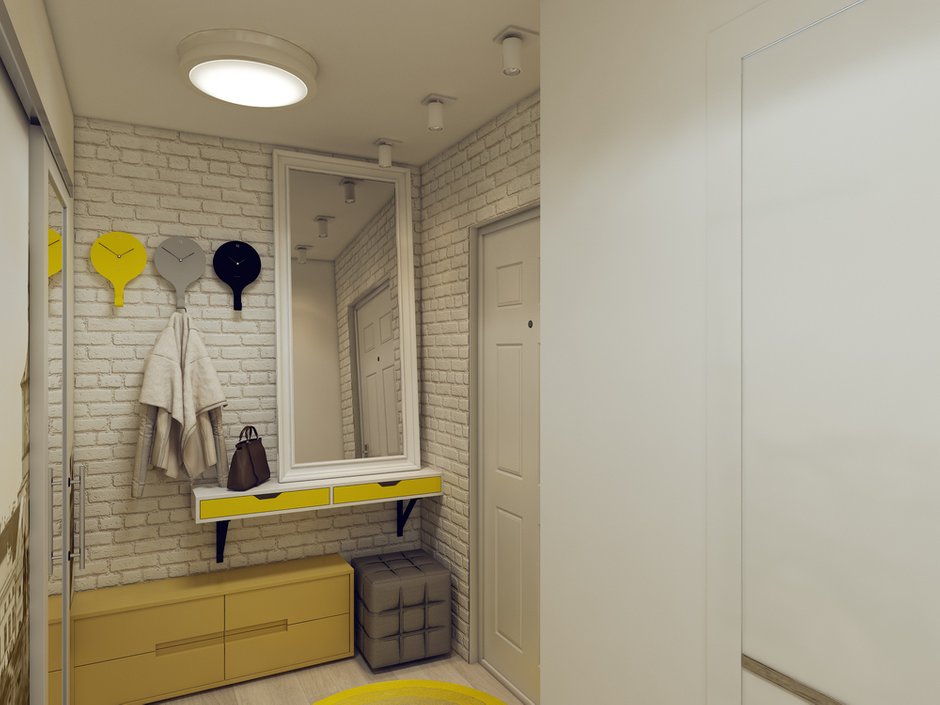 Фотография: Прихожая в стиле Скандинавский, Квартира, Дома и квартиры, IKEA, Проект дня – фото на INMYROOM