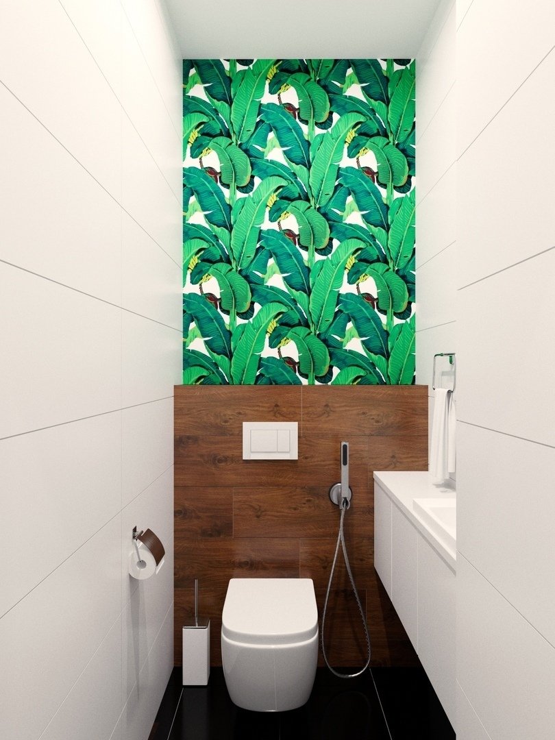 Фотография: Ванная в стиле Современный, Квартира, Проект недели, Химки, Монолитный дом, 3 комнаты, 60-90 метров, Анна Русскина – фото на INMYROOM