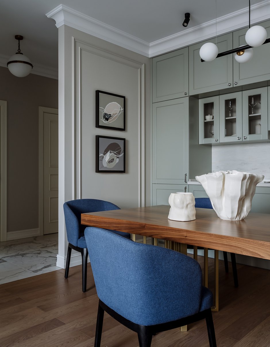 Фотография: Кухня и столовая в стиле Современный, Квартира, Проект недели, Москва, 3 комнаты, 60-90 метров, Андрей Некрасов – фото на INMYROOM