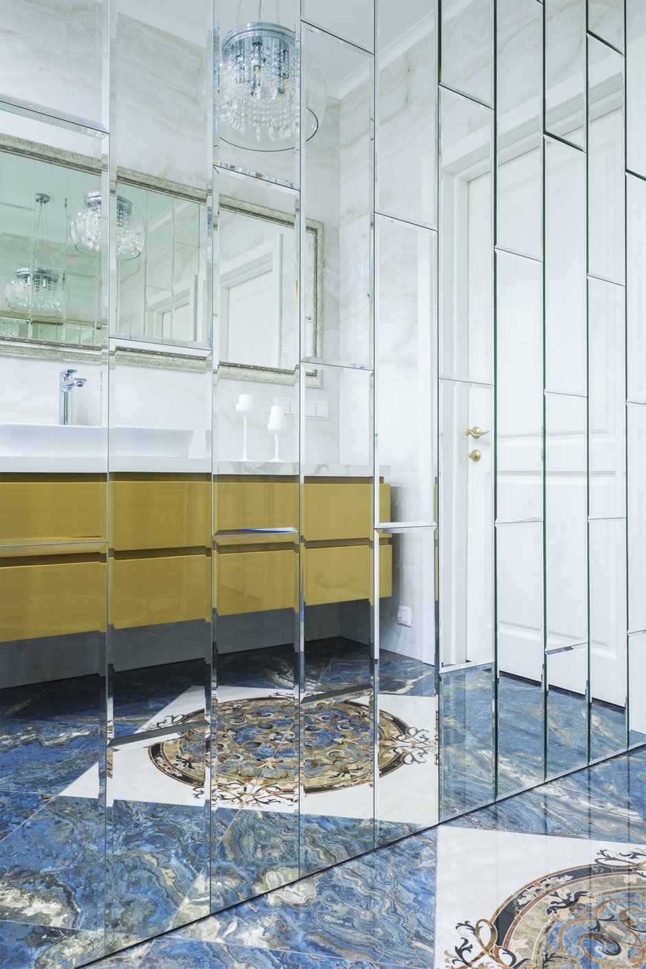 Фотография: Ванная в стиле Классический, Квартира, Проект недели, Москва, Ольга Караяни, Екатерина Белякова – фото на INMYROOM