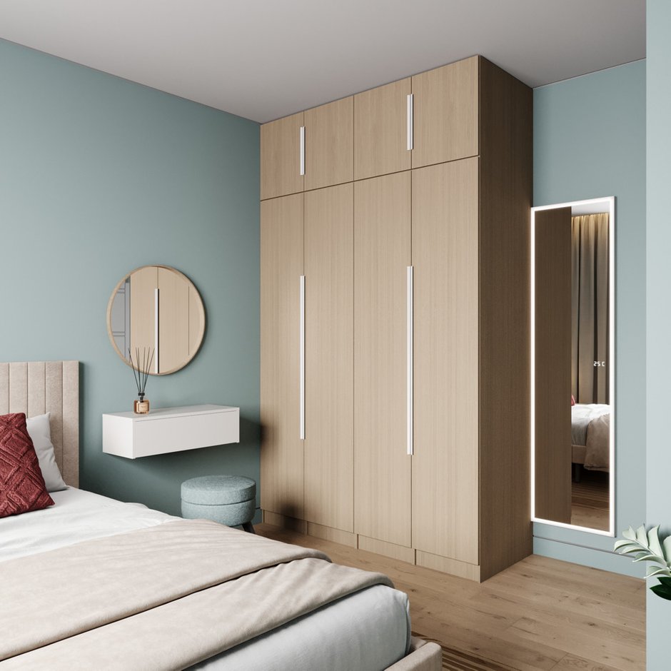 Уютная двухкомнатная квартира 52 м² в современном стиле — INMYROOM