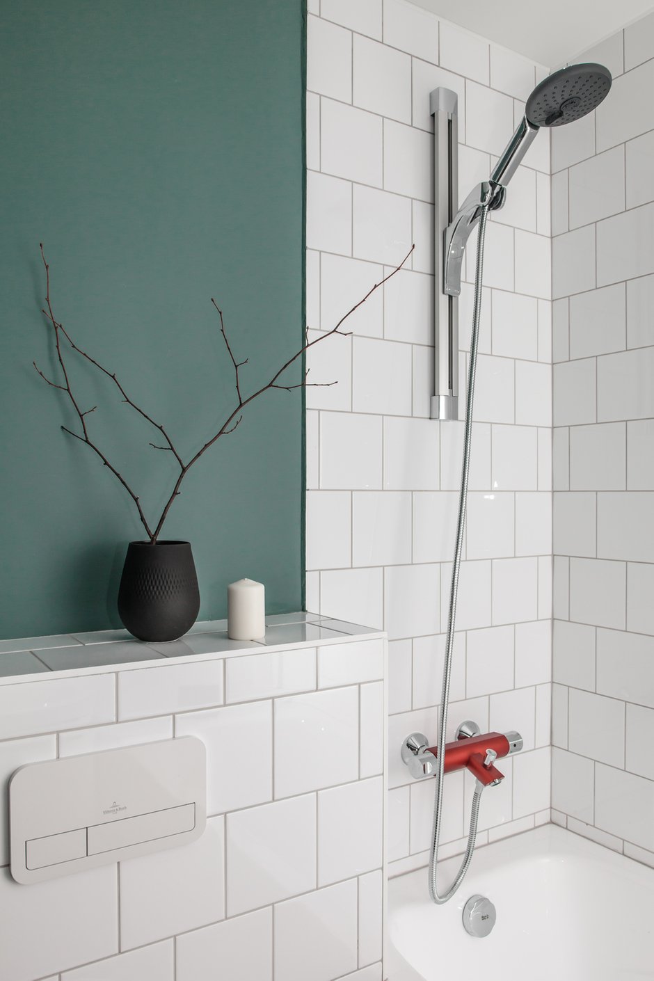 Фотография: Ванная в стиле Современный, Скандинавский, Квартира, Студия, Проект недели, Санкт-Петербург, 1 комната, 40-60 метров, Ирина Викторова – фото на INMYROOM