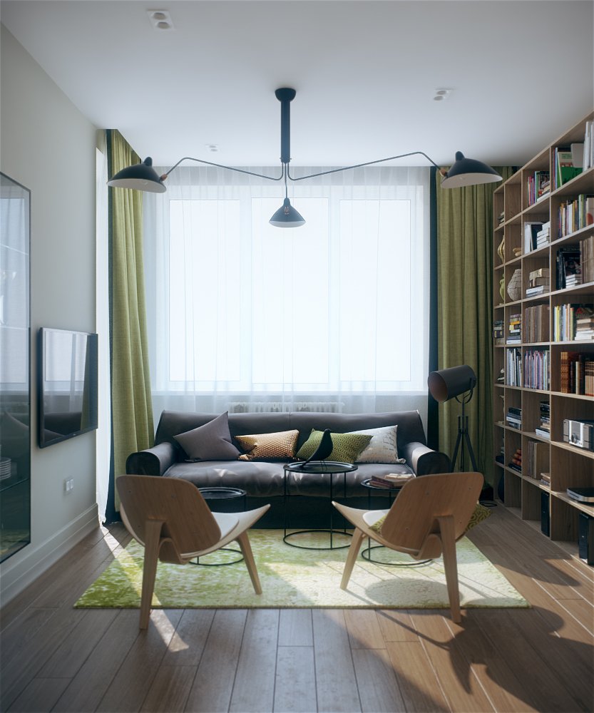 Фотография: Гостиная в стиле Лофт, Современный, Квартира, BoConcept, KARE Design, Дома и квартиры, Проект недели, Kartell – фото на INMYROOM