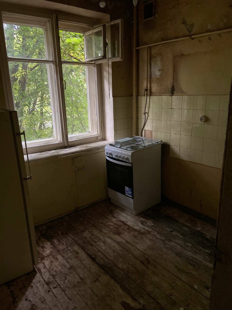 Фотография:  в стиле , Квартира, Переделка, Хрущевка, 40-60 метров, интерьер хрущевки, как обновить хрущевку, кухня в хрущёвке – фото на INMYROOM