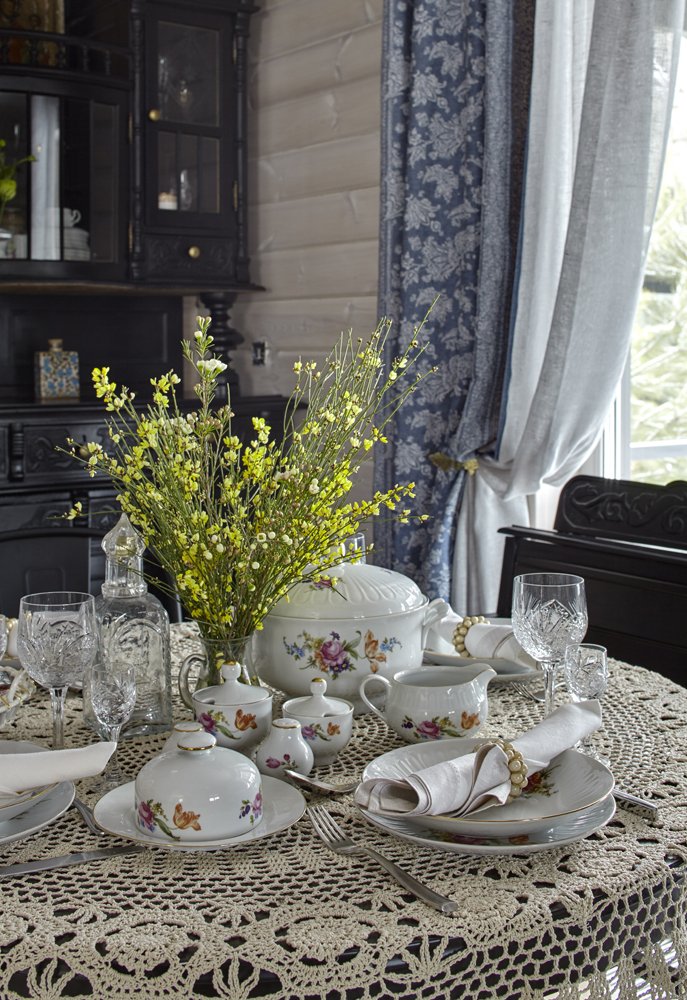 Фотография: Кухня и столовая в стиле Прованс и Кантри, Дом, Проект недели, Дача, Дом и дача, Ирина Лаврентьева, Пучково, Lavka design – фото на INMYROOM