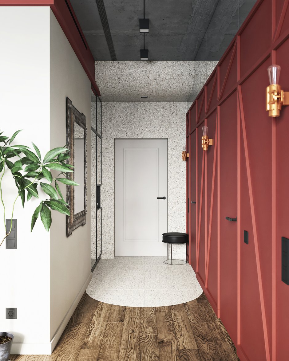 Фотография: Прихожая в стиле Эклектика, Квартира, Проект недели, Москва, ToTaste Studio, 3 комнаты, 60-90 метров – фото на INMYROOM