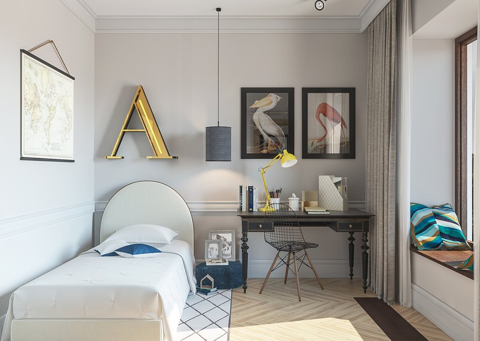 Фотография: Детская в стиле Скандинавский, Современный, Дом, Проект недели, Новая Москва, Таунхаус, 4 и больше, Более 90 метров, Татьяна Аверкина – фото на INMYROOM