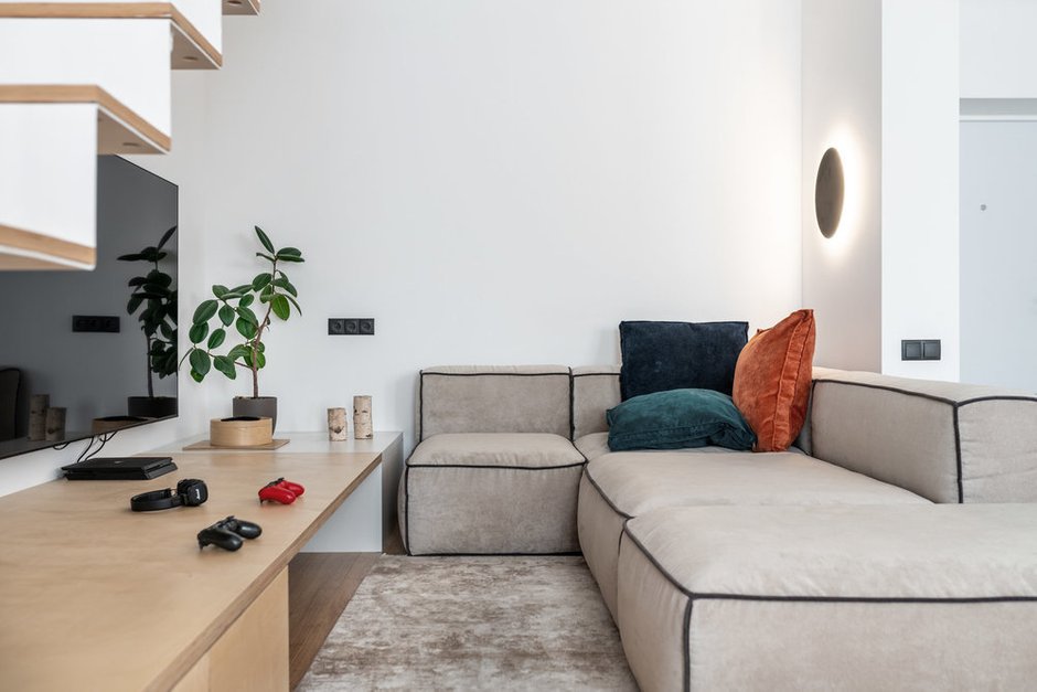 Фотография: Гостиная в стиле Современный,  – фото на INMYROOM
