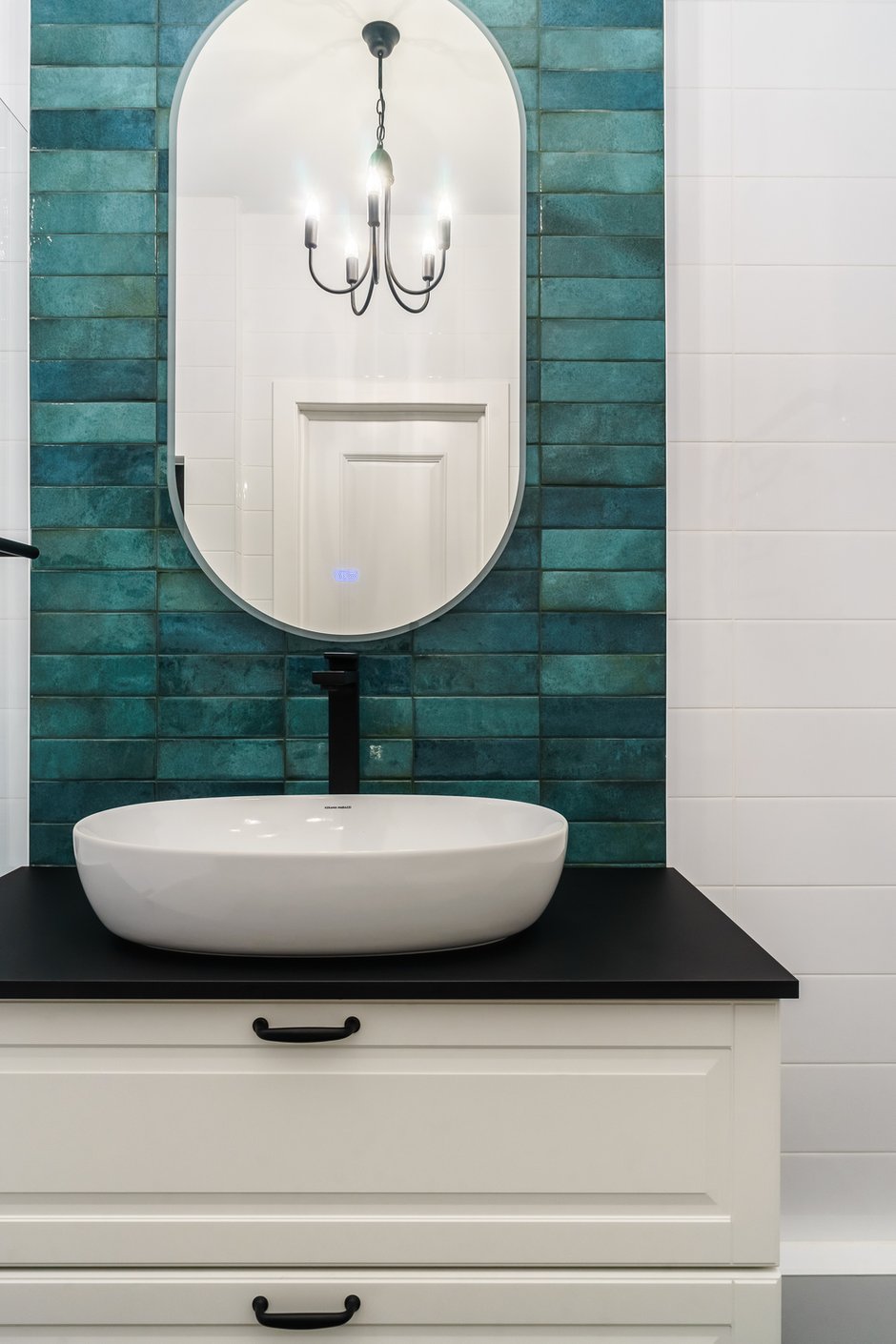 Фотография: Ванная в стиле Современный, Квартира, Проект недели, Краснодар, 1 комната, 40-60 метров, Penzev Studio – фото на INMYROOM