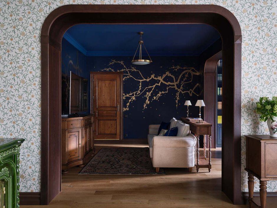 Фотография: в стиле , Проект дня, Дача, Подмосковье, Дом и дача, Истринский район, Кирпичный дом, 3 комнаты, Более 90 метров, Дженнет Койтемирова, классический с элементами викторианского и английского стиля – фото на INMYROOM