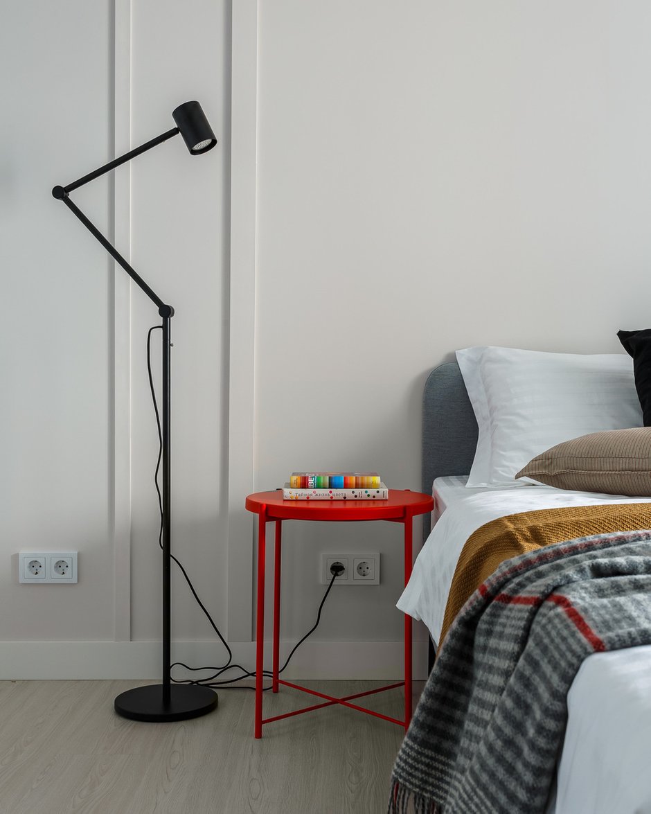 Фотография: Спальня в стиле Современный, Квартира, Проект недели, Челябинск, 2 комнаты, 40-60 метров, Анна Важенина – фото на INMYROOM