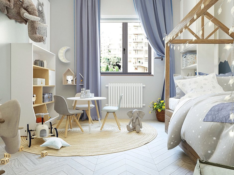 Фотография: Детская в стиле Современный, Квартира, Проект недели, Artek Design Studio, Казахстан, 4 и больше, Более 90 метров, Алматы – фото на INMYROOM