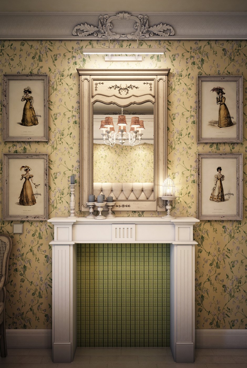 Фотография:  в стиле , Эклектика, Квартира, Gramercy Home, LAUFEN, Проект недели, Dulux, Марина Саркисян, Designers Guild, Hansgrohe Raindance, классический интерьер, Citilux, как оформить интерьер двушки, Roca Gap, La Dia Grazia, Lucide Robin, Arte Lamp Vilaggio, Cesar Etoile, как из однушки сделать двушку, прованс в двушке, Кирпичный дом, Финляндия, Хельсинки, 2 комнаты, до 40 метров – фото на INMYROOM