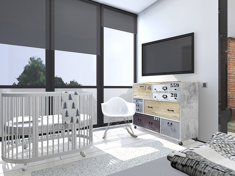 Фотография:  в стиле , Лофт, Скандинавский, Квартира, Россия, Bloomingville, BoConcept, Eames, Проект недели, ИКЕА, Benjamin Moore, Московская область, Cosmorelax, Железнодорожный, Timothy Oulton, Centrsvet, NLXL, Quick Step, Smeg, EllipseBed, Settecento, Sentry, Patchwork Realonda, «Мастерские Братьев НемцеВ», Aplomb, Corrugated, Fine Little Day, Maverick, «Софья», Arflex Lady, Estetica, Лена Добринина, Ира Васильева, «Интерьер-проект.ру», ЖК Леоновский Парк, как обустроить трешку для молодой семьи, интерьер с кирпичной кладкой, квартира с барной зоной – фото на INMYROOM