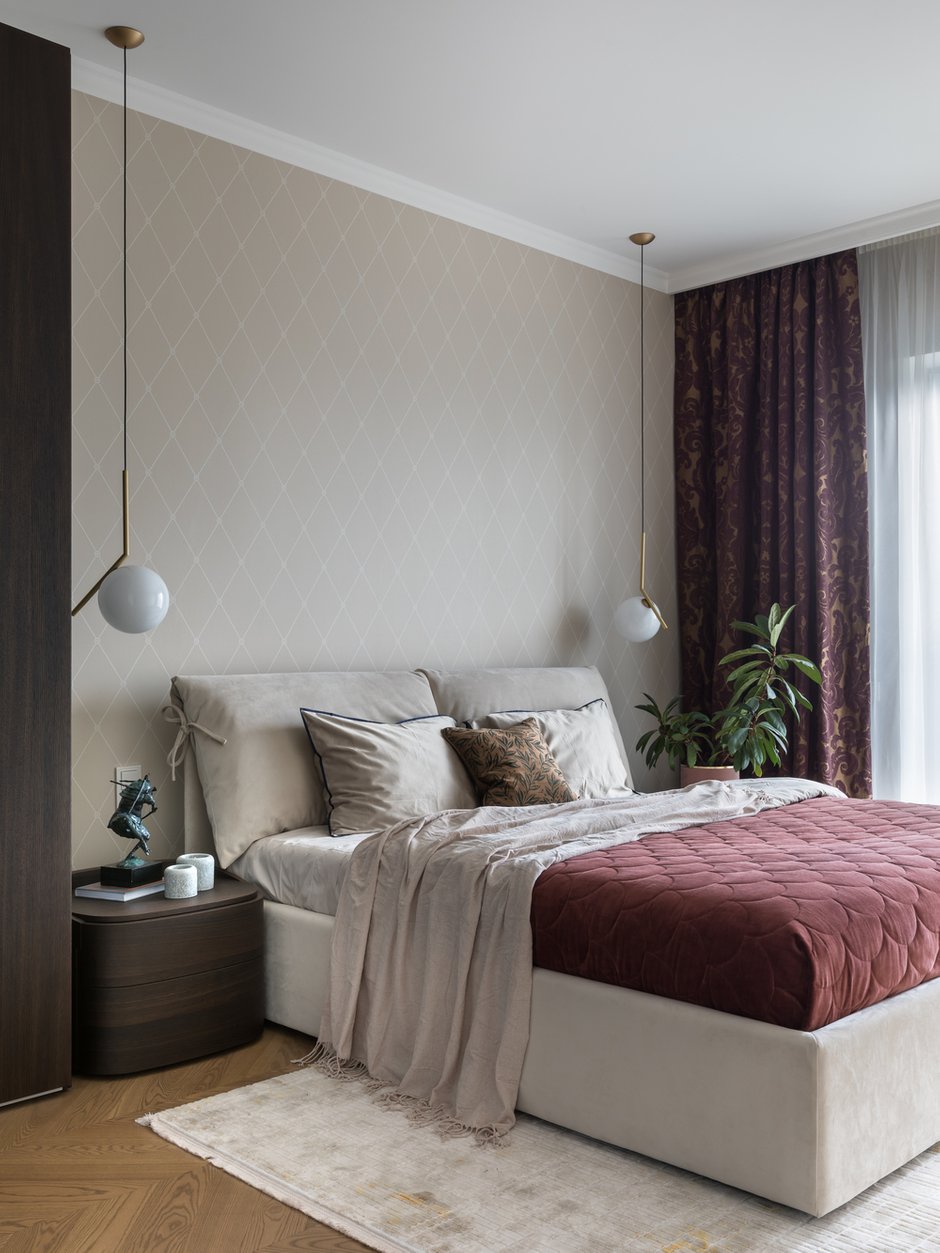 Фотография: Спальня в стиле Современный, Квартира, Проект недели, Минск, 4 и больше, Более 90 метров, Наталия Кондратович – фото на INMYROOM