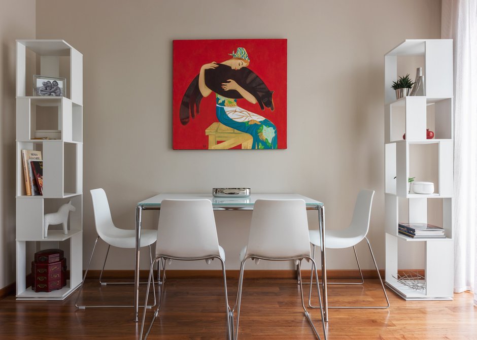 Фотография: Кухня и столовая в стиле Современный, Квартира, Проект дня, Москва, Михаил Новинский, 3 комнаты, 60-90 метров, Патриаршие пруды – фото на INMYROOM