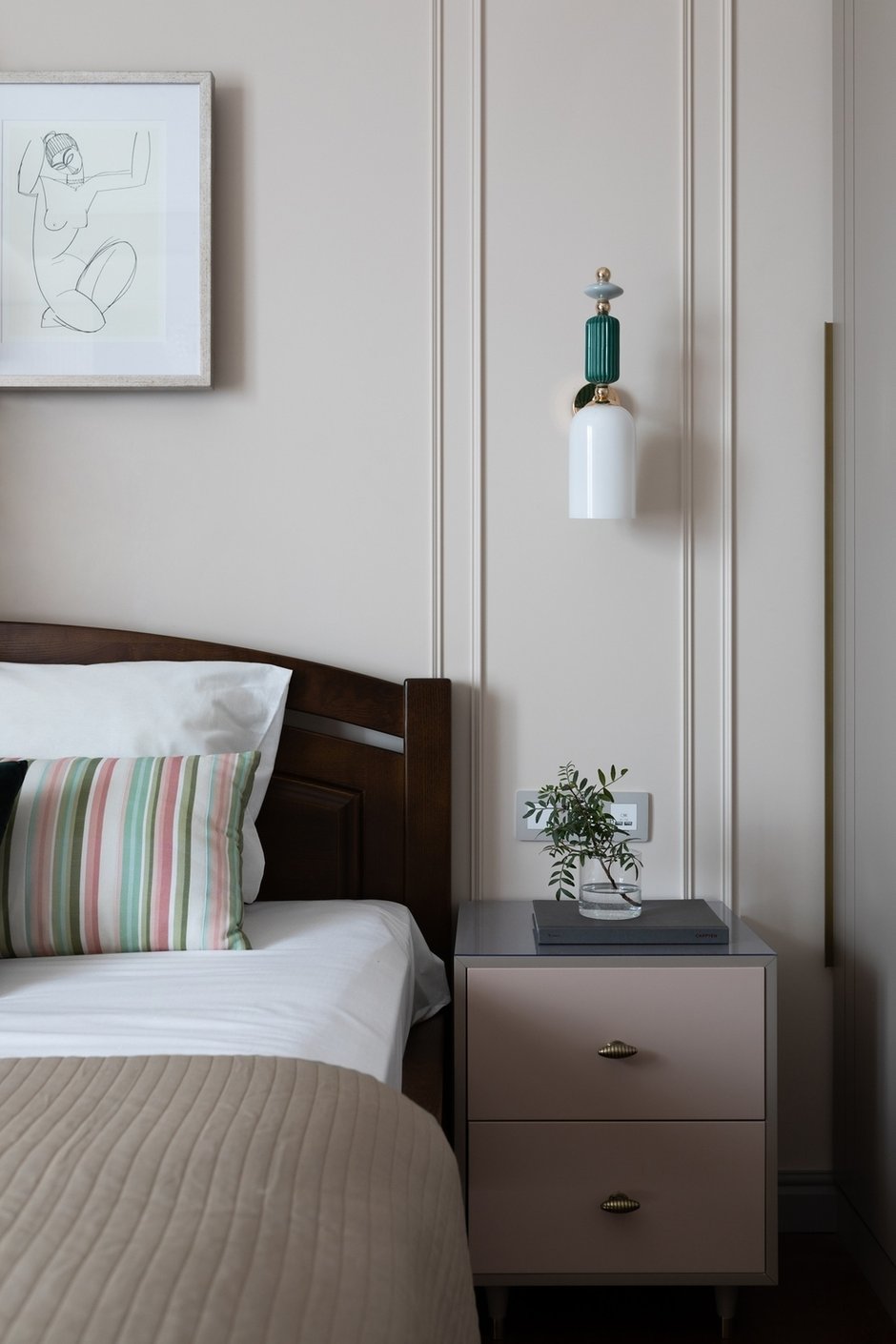 Фотография: Спальня в стиле Современный, Квартира, Проект недели, Санкт-Петербург, 4 и больше, Более 90 метров, Маргарита Леоро – фото на INMYROOM