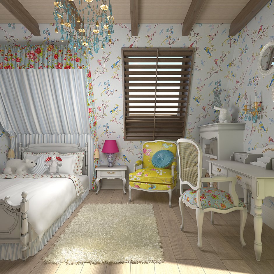 Фотография: Детская в стиле , Декор интерьера, Дом, Country Corner, Дома и квартиры, Прованс, Проект недели – фото на INMYROOM
