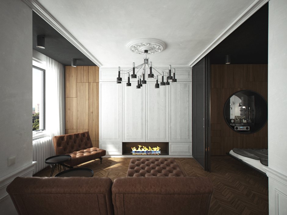 Фотография: Гостиная в стиле Современный, Эклектика,  – фото на INMYROOM