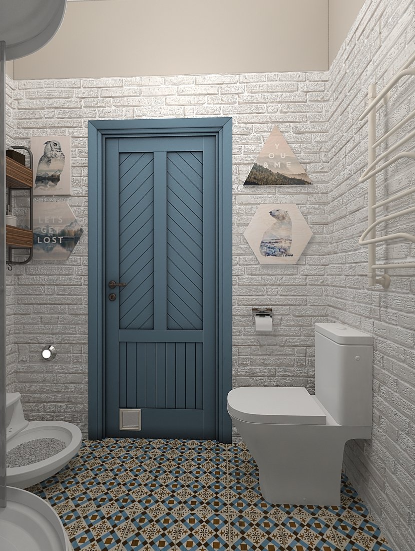 Фотография: Ванная в стиле Скандинавский, Квартира, Проект недели, Zi-Design Interiors – фото на INMYROOM