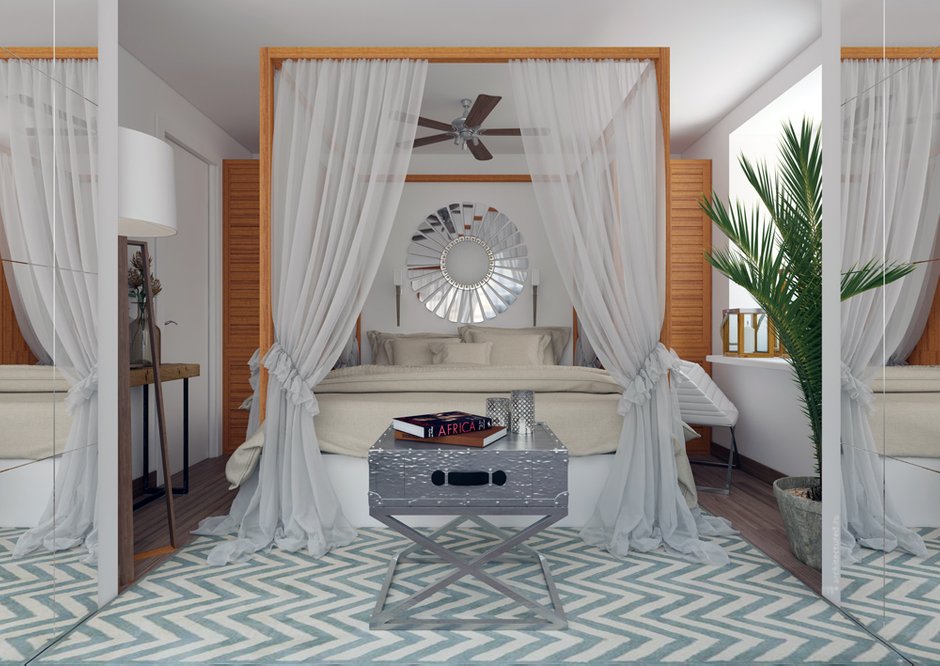 Фотография: Спальня в стиле Эклектика,  – фото на INMYROOM