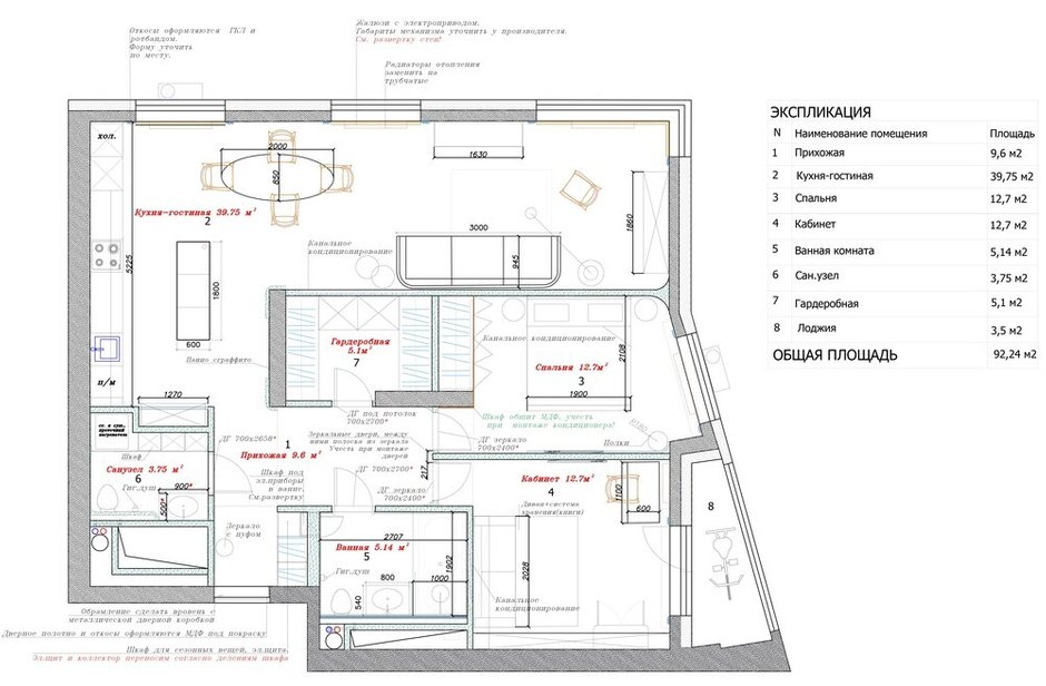 Фотография:  в стиле , Квартира, Проект дня, Москва, 3 комнаты, Более 90 метров, минимализм, современный, фото интерьера, дизайн интерьера фото, винтаж/ретро, Валерия Разумова – фото на INMYROOM