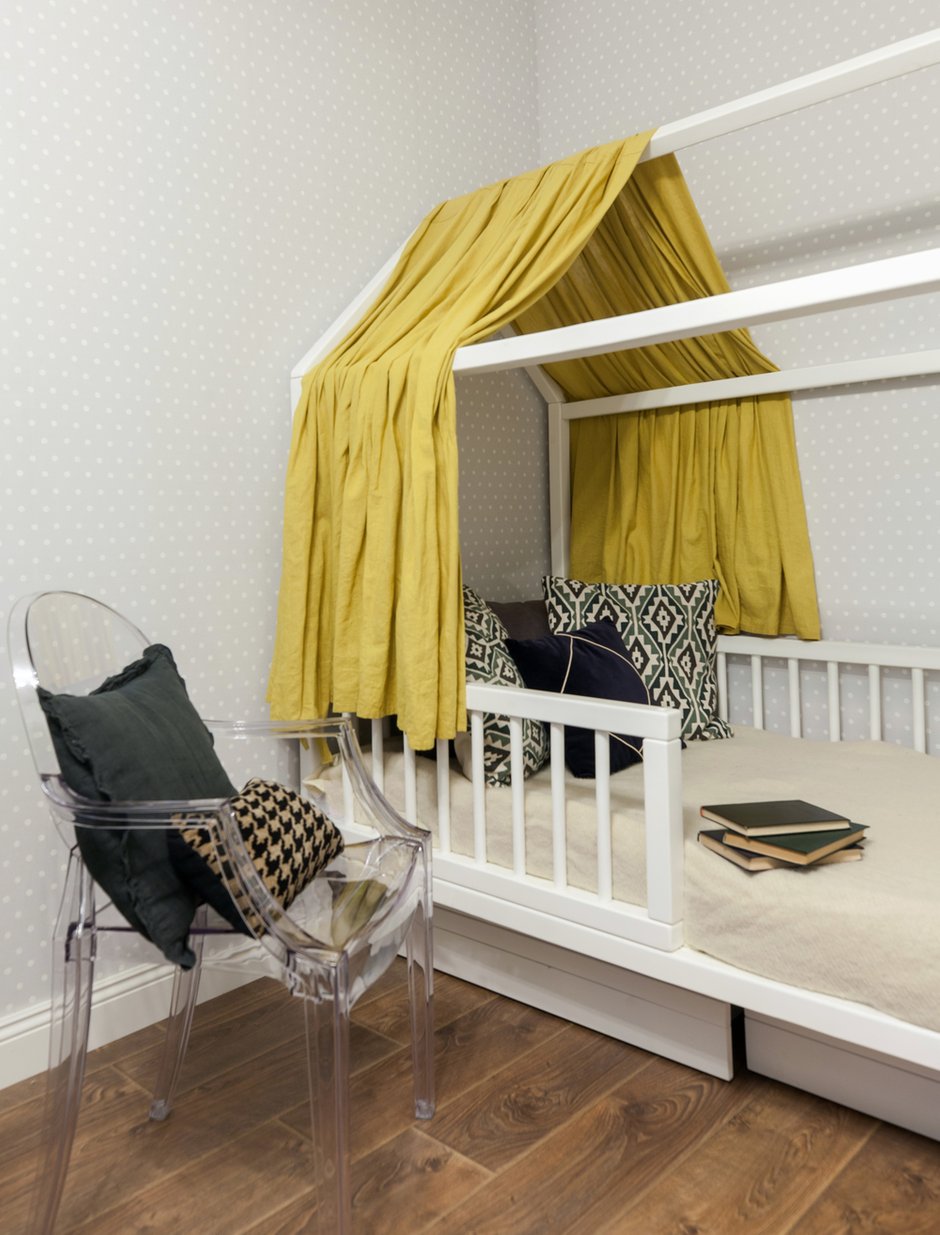 Фотография: Детская в стиле Современный, Эклектика, Квартира, Проект недели, Москва, 4 и больше, 60-90 метров, Екатерина Усова – фото на INMYROOM