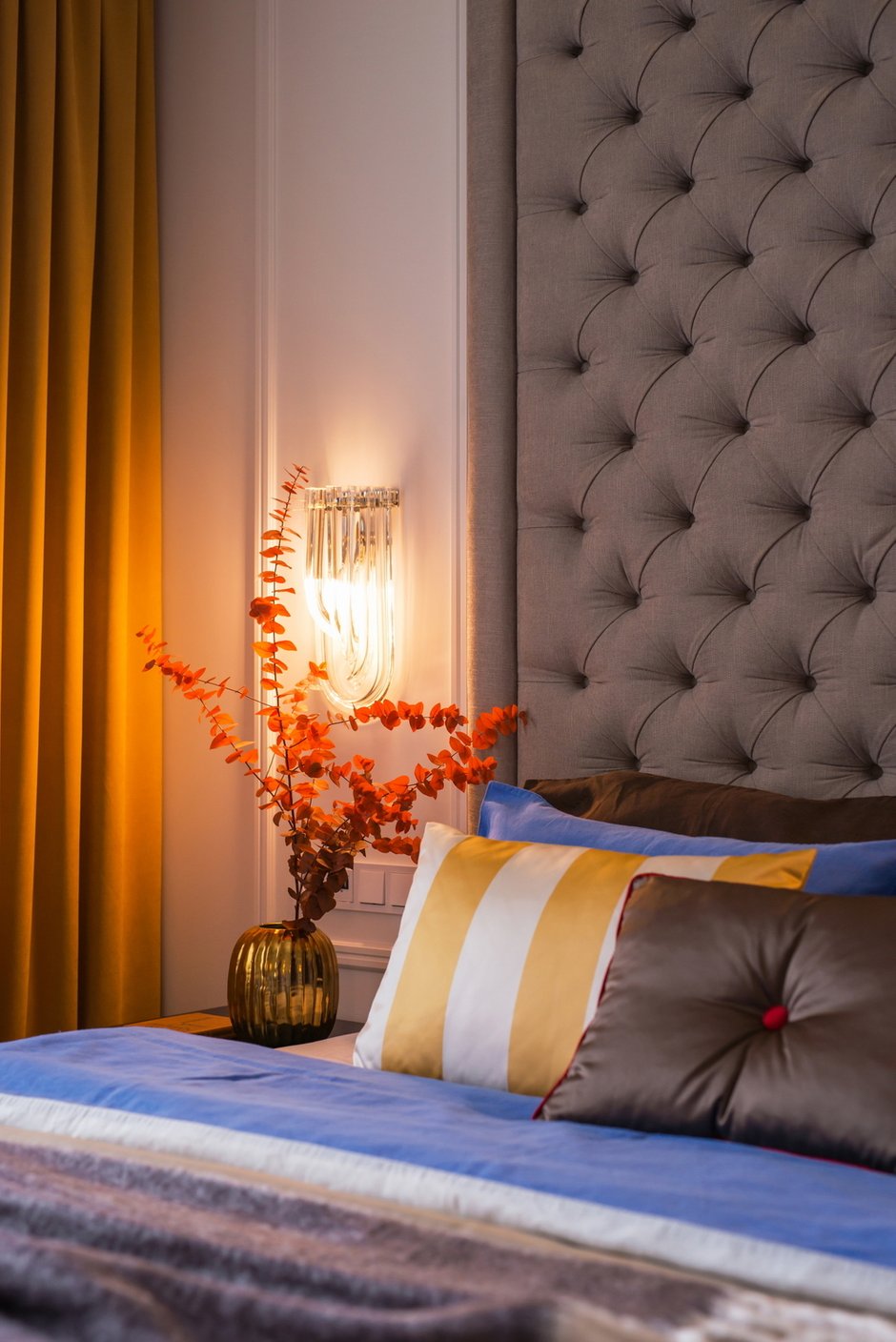 Фотография: Спальня в стиле Современный, Квартира, Проект недели, Москва, Ирина Леготкина, Панельный дом, 3 комнаты, 60-90 метров, Бюро IVA – фото на INMYROOM