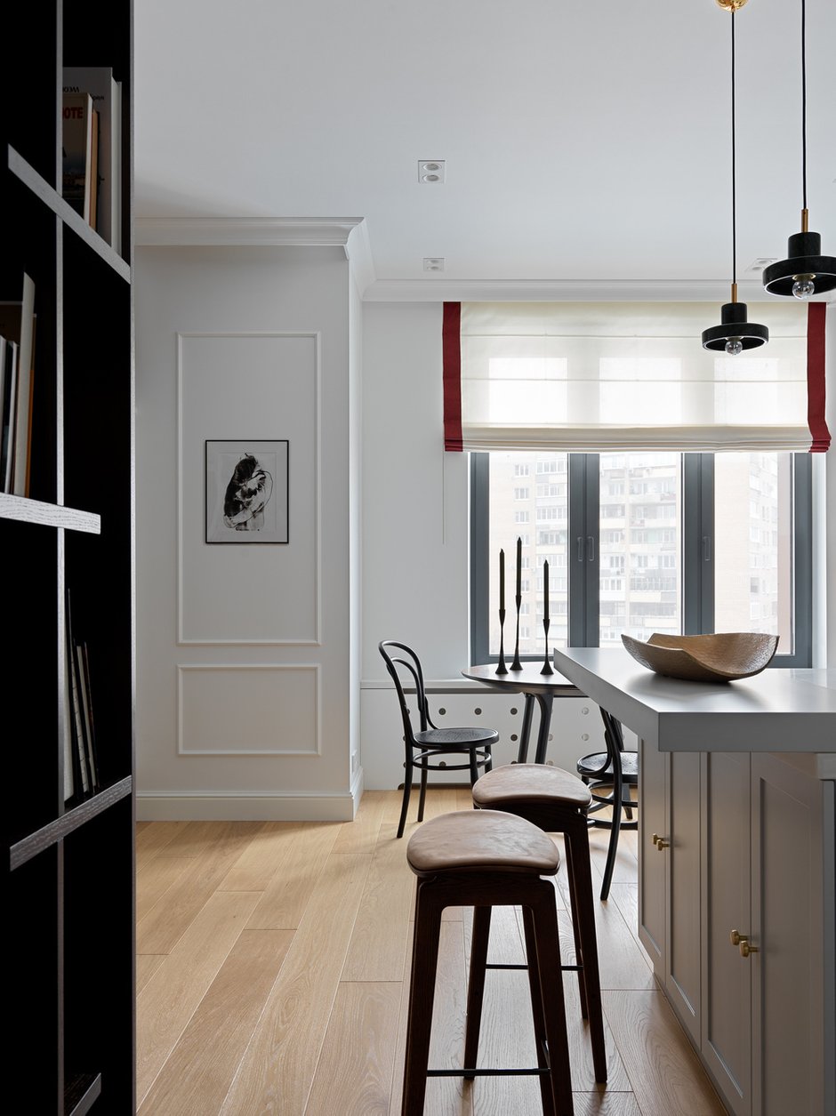 Фотография: Кухня и столовая в стиле Современный, Квартира, Проект недели, Москва, 4 и больше, Более 90 метров, Ксения Мезенцева – фото на INMYROOM