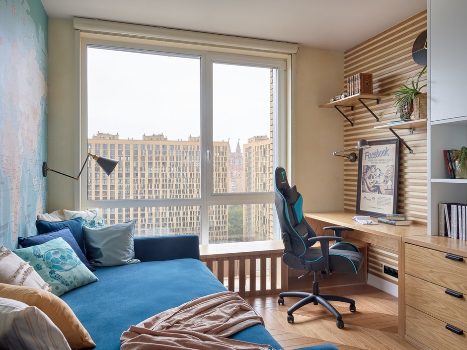 Фотография: Детская в стиле Современный, Квартира, Проект недели, Москва, 4 и больше, Более 90 метров, Евгения Ивлиева – фото на INMYROOM