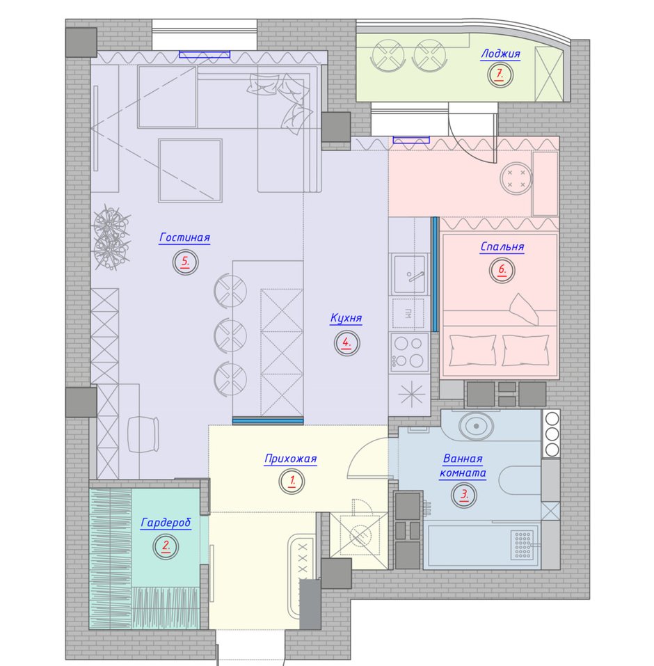 Фотография:  в стиле , Современный, Квартира, Студия, Проект недели, Минск, Ирина Горячко, Mood Interior – фото на INMYROOM