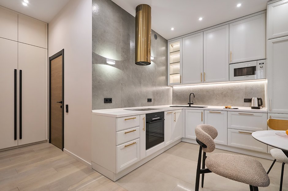 Фотография:  в стиле , Квартира, Проект дня, Москва, 1 комната, 40-60 метров, минимализм, современный, Мария Куймазова – фото на INMYROOM