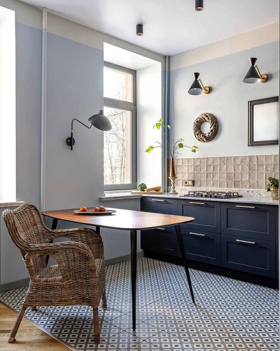 Foto: в Stijl, Appartement, Kamers, Interieortijl, Interieurontwerp, Wijziging, Stalinka -Interieur, Hoe Een Appartement Met Drie Kamers Te Regelen, Ontwerp Van Een Appartement Met Drie, STRIPERMENTINMENTINMENTINMENTINMENTINMENTINM, HERONTWIKKIN Сталинка, Трешка, Меер Дэн 90 метров, Сталинка, Эен Фото Ван де Вункамер, Эен Фато Ван де Вункамер в Сталин. На inmyroom