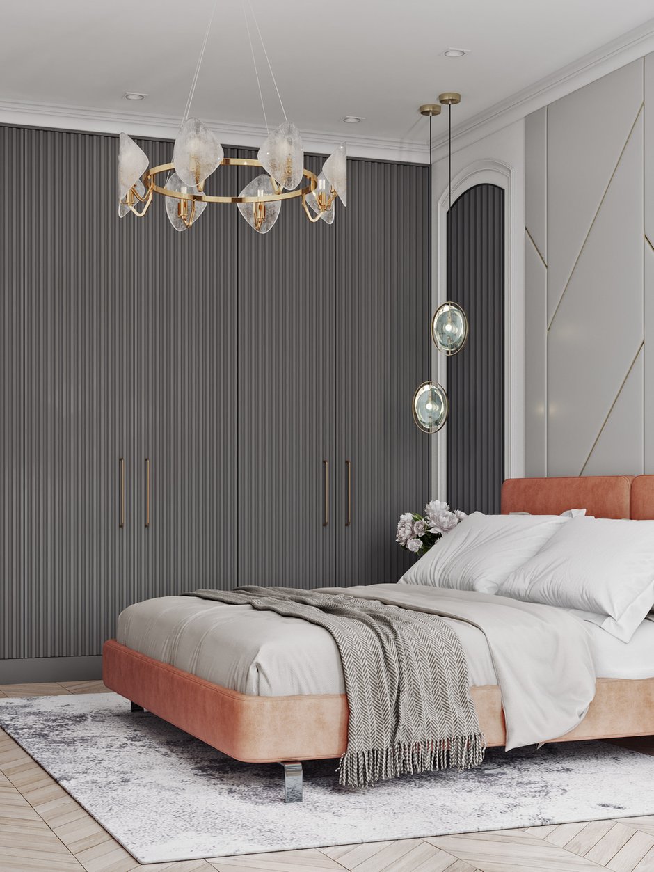 Фотография: Спальня в стиле Современный, Квартира, Проект недели, Москва, 4 и больше, Более 90 метров, Диана Бганова – фото на INMYROOM