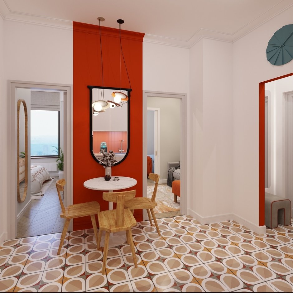 Foto: Kuchyň a jídelna v moderním stylu, Malý byt, Byt, Projekt týdne, Moskva, Marina Sargsyan, 3 pokoje, do 40 metrů, 40-60 metrů – foto na INMYROOM