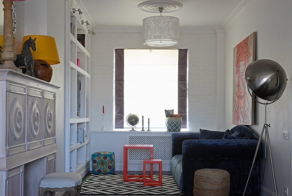 Фотография: Гостиная в стиле Скандинавский, Квартира, Гид, коммуналка – фото на INMYROOM