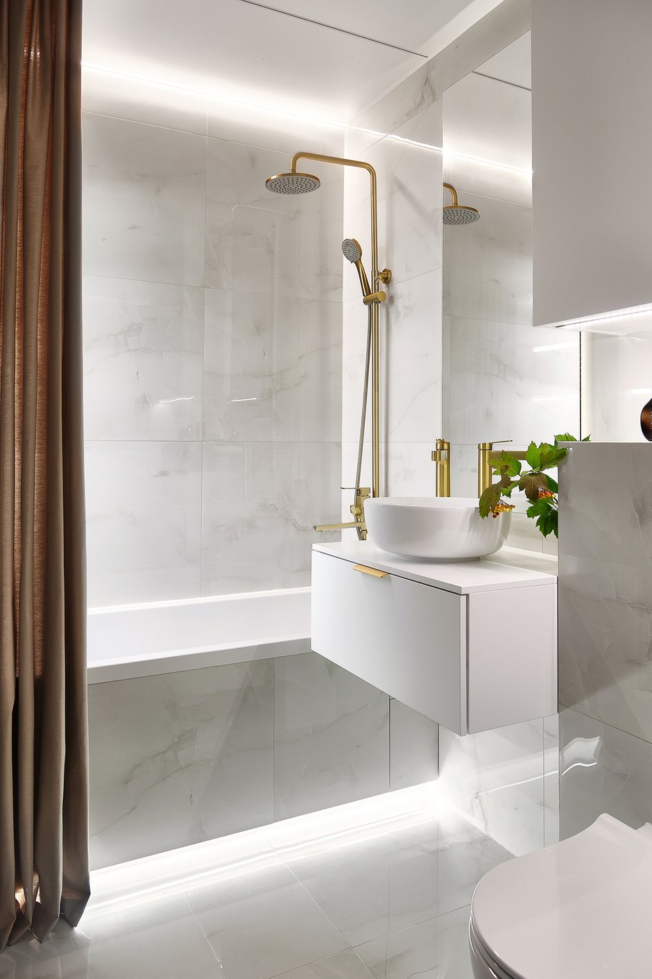 Фотография: в стиле , Малогабаритная квартира, Квартира, Проект дня, Пермь, Монолитный дом, 2 комнаты, до 40 метров, современный с элементами классики и минимализмом, Арина Гринберг – фото на INMYROOM