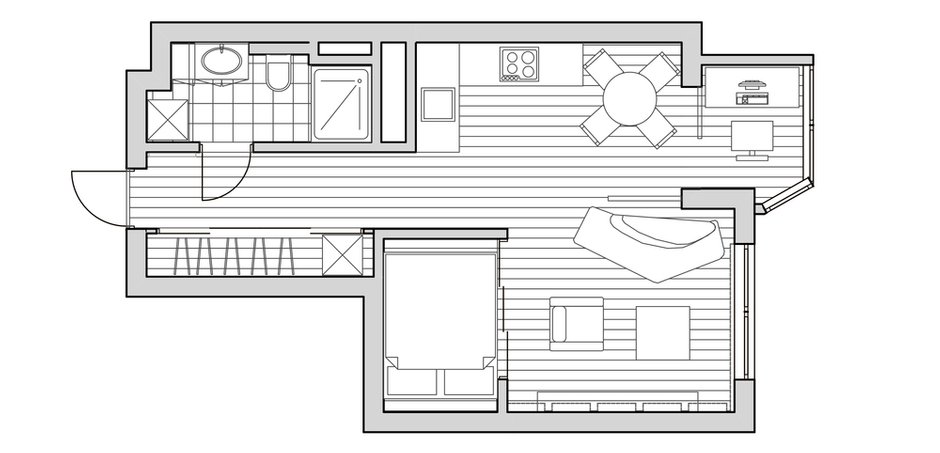 Фотография: Прочее в стиле , Квартира, BoConcept, Дома и квартиры, IKEA, Москва, Dulux – фото на INMYROOM