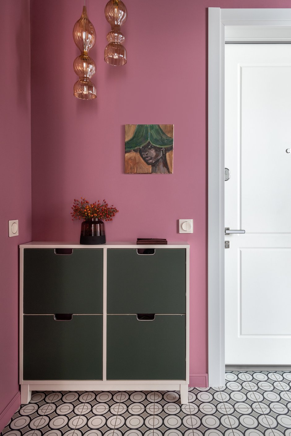 Фотография: Прихожая в стиле Современный, Эклектика, Квартира, Проект недели, Москва, 40-60 метров, Элина Мусина – фото на INMYROOM