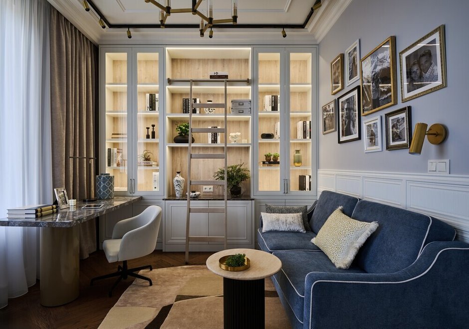 Фотография: в стиле , Квартира, Проект дня, 3 комнаты, Более 90 метров, Эксклюзивные проекты, современный с элементами неоклассики, Новосибирская область, Кольцово – фото на INMYROOM